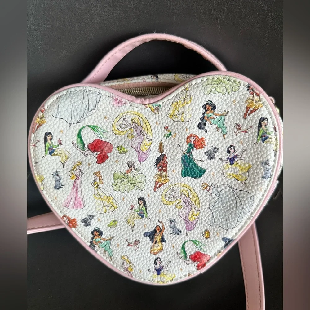 Disney Princess Heart Handbag For Kids‎